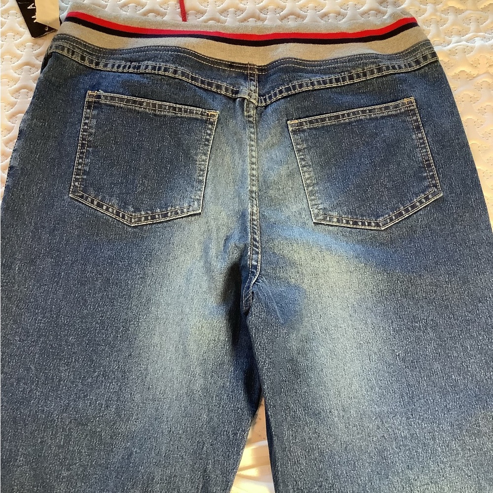Maria Gabrielle Bootcut Jeans with Drawstring - Picture 6 of 7